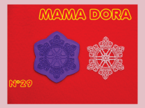 MAMA DORA MOLDES PUNTILLA N29 MANDALA