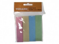 NOTAS / POST IT PASTEL 76X76 4 BANDEJAS