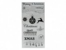 SELLOS SILICONADO CRISTAL 4x8cm NAVIDAD - IBICO
