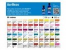 ACRILICOS EQ ARTE FLUO 50ml - EQ ARTE