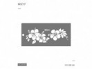 STENCIL MIL ARTES 10x20cm SC (SET 7cmx4) - MIL ARTES