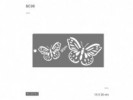 STENCIL MIL ARTES 10x20cm SC (SET 7cmx4) - MIL ARTES