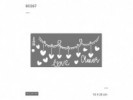 STENCIL MIL ARTES 10x20cm SC (SET 7cmx4) - MIL ARTES