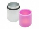 MOLDES VELAS ACERO INOX FANAL CUAD 15X15 - CIDER