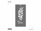 STENCIL MIL ARTES 10x20cm SC (SET 7cmx4) - MIL ARTES