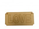 STRING ART LOVE 10x20cm - IND DEL ARTE / CORTE LASER