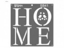 STENCIL MIL ARTES 20x20cm /SN 10x30cm - MIL ARTES