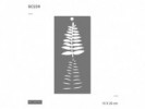 STENCIL MIL ARTES 10x20cm SC (SET 7cmx4) - MIL ARTES
