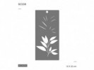 STENCIL MIL ARTES 10x20cm SC (SET 7cmx4) - MIL ARTES