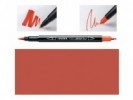 MARCADOR AQUA BRUSH DUO ROJO INDIO - GIOTTO / LYRA / DAS