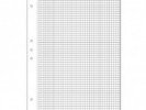 BLOCK ANOTADOR A4 CUAD PERF 80H - NORPAC