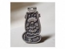 SELLOS SC025/GATO C/FLORES N1 10x16 - IND DEL ARTE / CORTE LASER