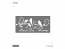 STENCIL MIL ARTES 10x20cm SC (SET 7cmx4) - MIL ARTES