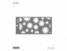 STENCIL MIL ARTES 10x20cm SC (SET 7cmx4) - MIL ARTES
