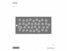 STENCIL MIL ARTES 10x20cm SC (SET 7cmx4) - MIL ARTES